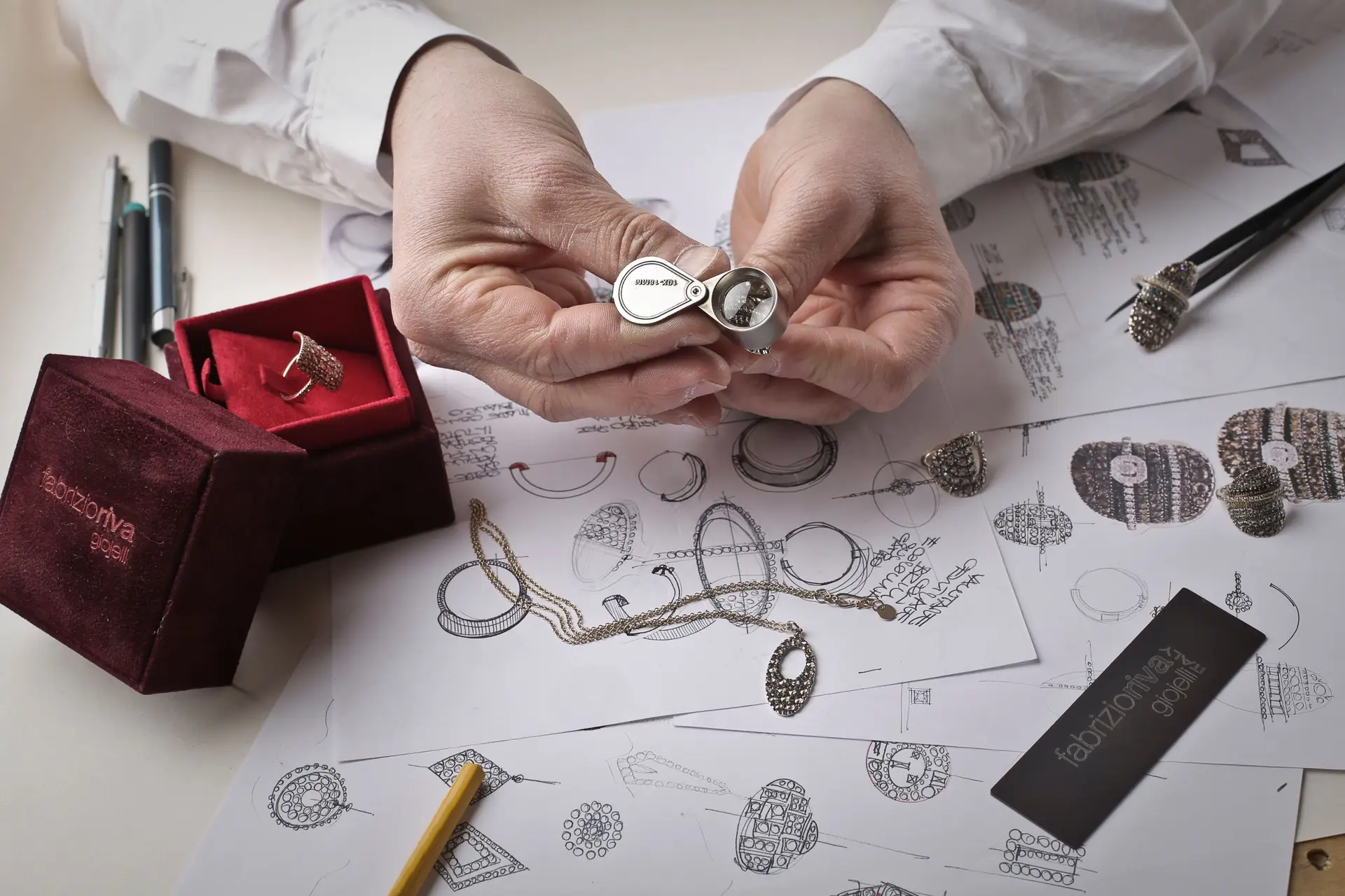 Bridal jewellery design process