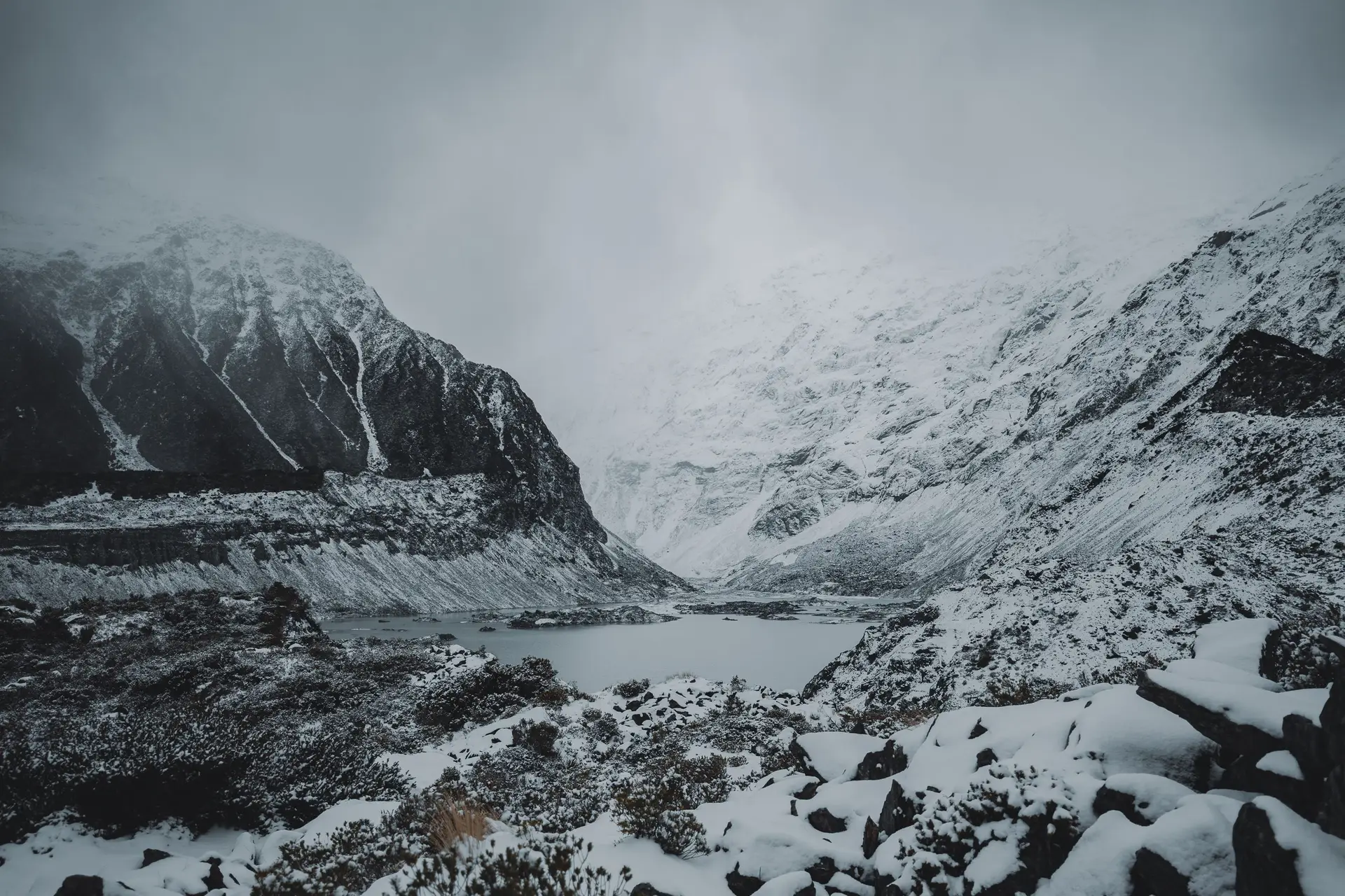 New Zealand Frost Landscape Inspiration